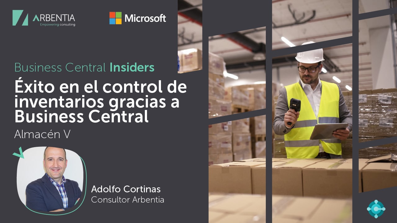 Exito en el control de inventarios gracias a Business Central