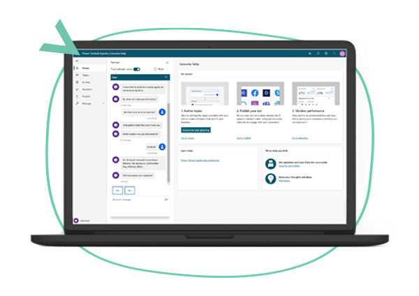 Microsoft Power Virtual Agents