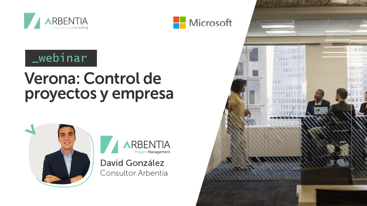 Webinar ARBENTIA Project Management. Control de proyectos y empresa Dynamics 365 Business Central