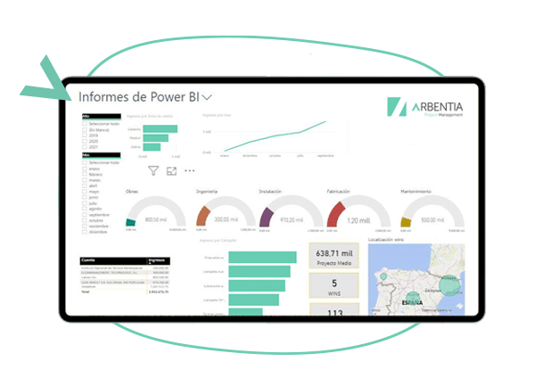 arbentia project management guía