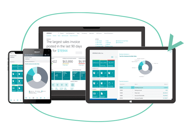 software de nota de gastos en Business Central