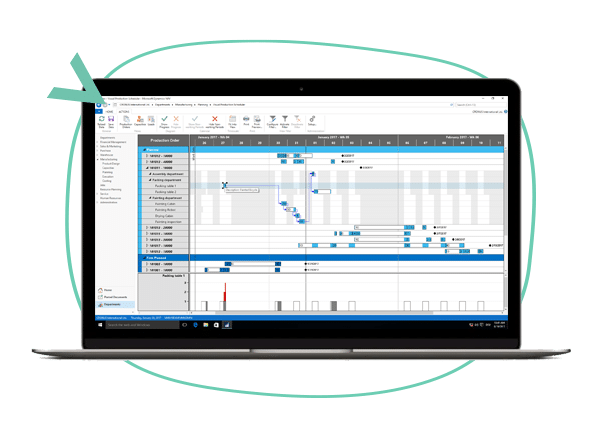 NETRONIC. Planificación visual de producción para Microsoft Dynamics 365 Business Central