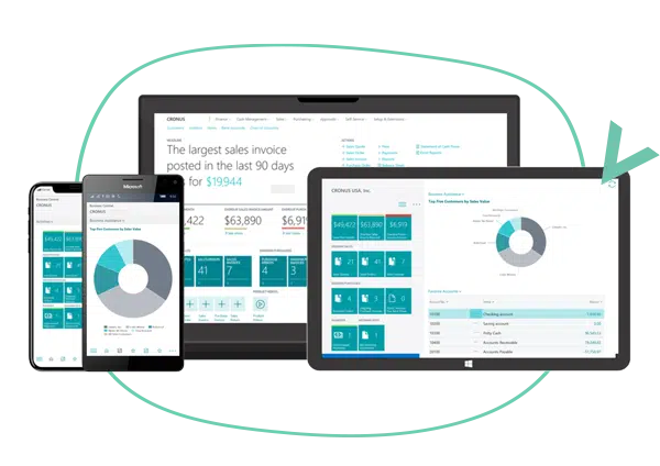 confirming bancario en business central