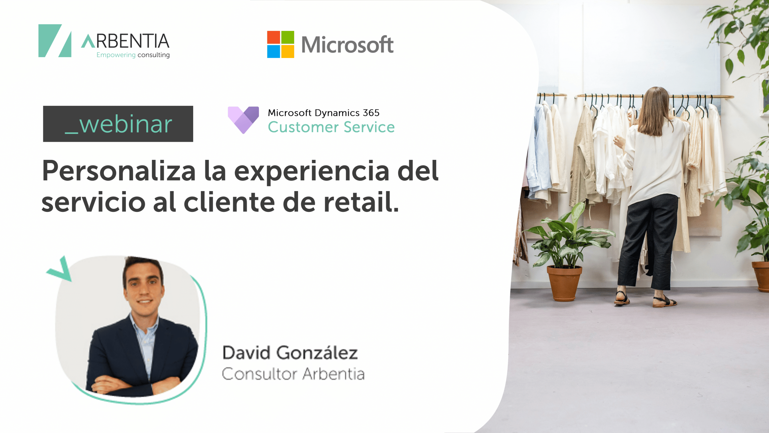 Personaliza la experiencia al cliente de cliente de retail con Microsoft Customer Service Personaliza la experiencia al cliente de cliente de retail con Microsoft Customer Service