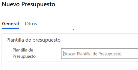 plantilla de presupuesto en software gmao