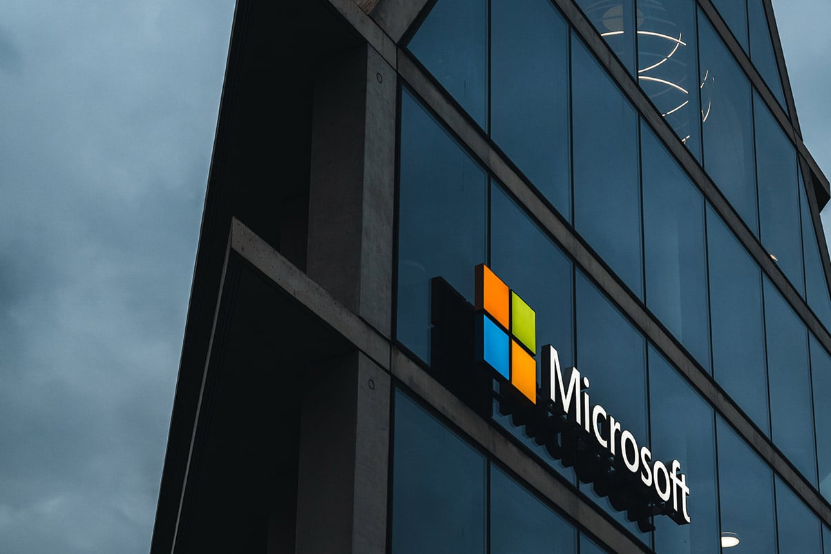 edificio de Microsoft