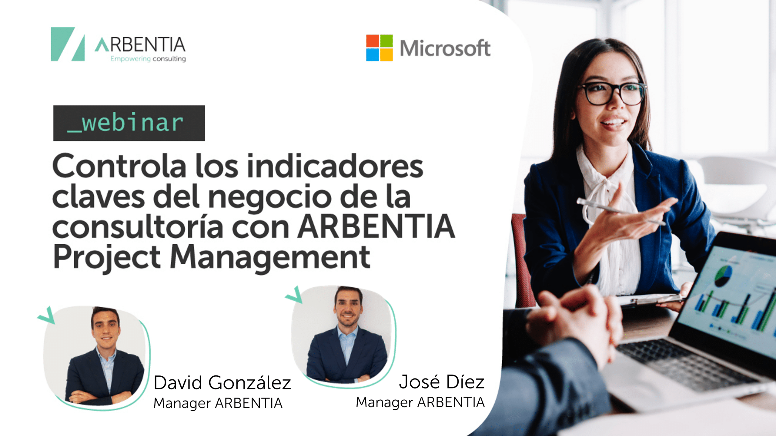 Controla los indicadores clave del negocio de la consultoría con ARBENTIA Project Management