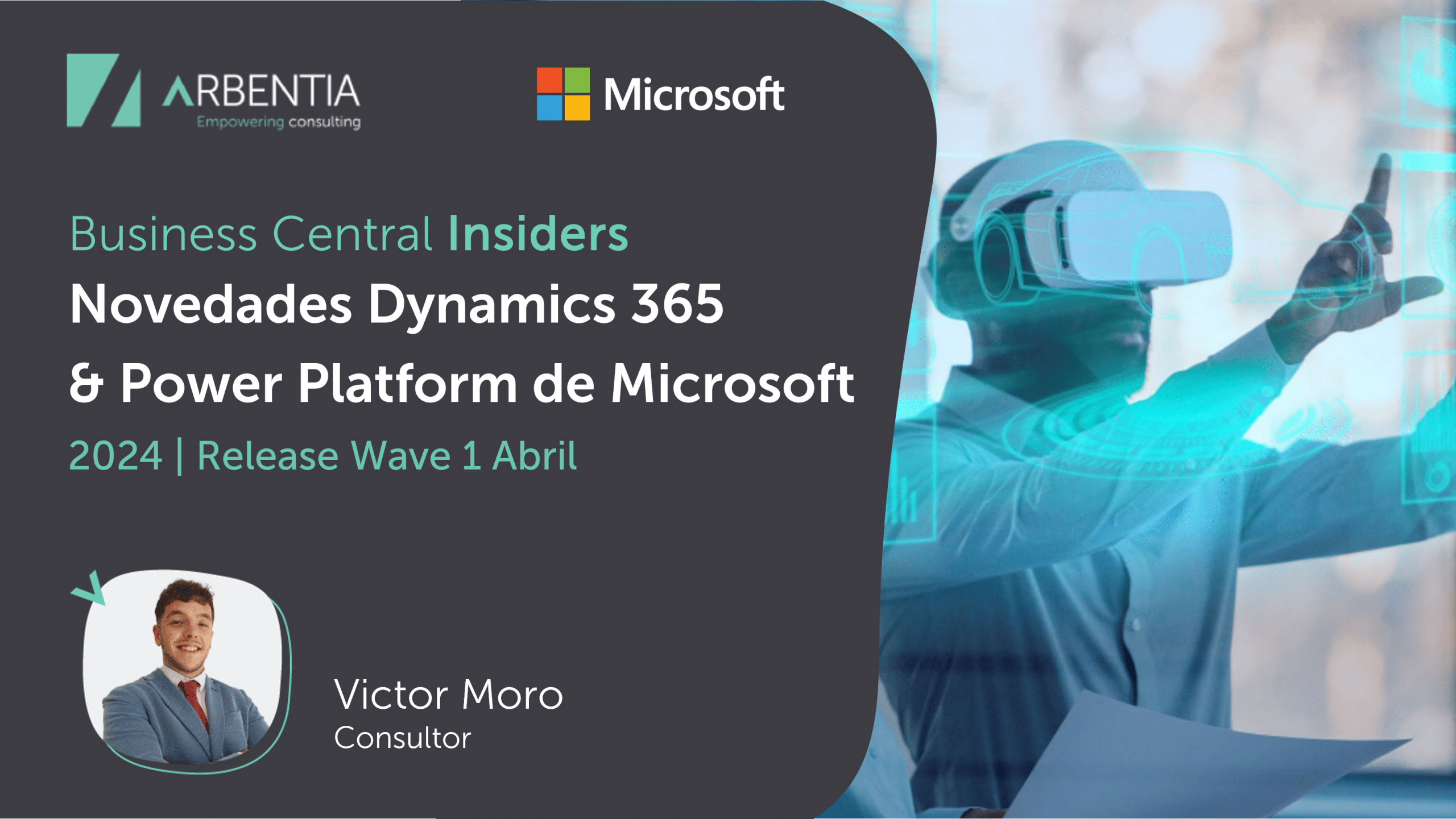 Webinar Novedades en Microsoft Dynamics 365 y Power Platform | Release Wave 1 – Abril 2024